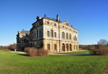 Fototapeta na wymiar Dresden Palais Stadtgarten