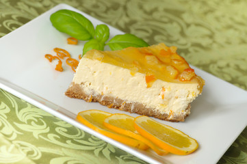 Orange Cheese Cake