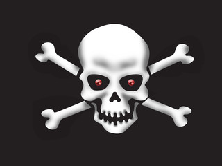pirate skeleton symbol