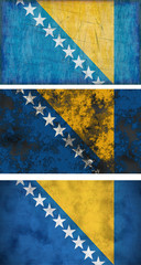 Fototapeta na wymiar Flag of Bosnia