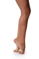 Beautiful ballerina legs