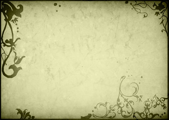 floral style textures and backgrounds frame