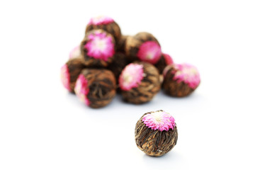 green tea balls