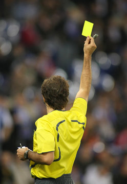 Arbitro Tarjeta Amarilla
