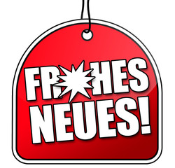 Frohes neues! Button