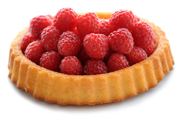 Raspberry Flan
