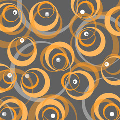 retro stil background 70s yellow grey