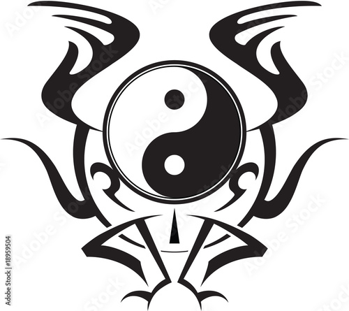 Ying Yang Tattoo Stock Image And Royalty Free Vector Files On