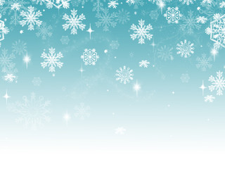 sfondo stelle e neve