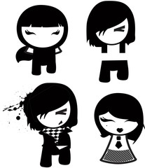 emo characters