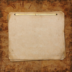 blank note paper on vintage background