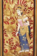 bali door decoration