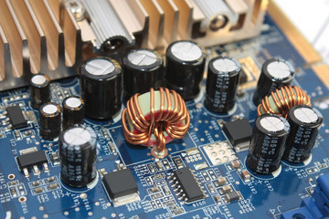 choke on circuit board