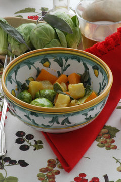 Verdure al burro e salvia - Contorni Emilia Romagna