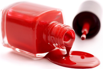 Roter Nagellack