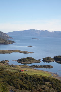Wulaia Bay in Patagonien