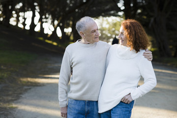 Obraz premium Happy Senior Couple