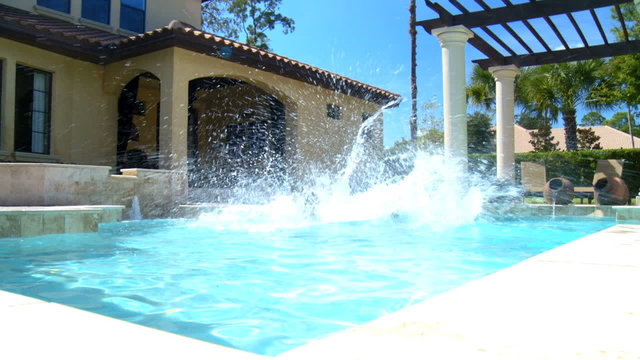 Family Pool Lifestyle