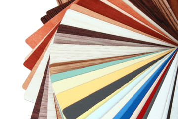 colour palette isolated on white