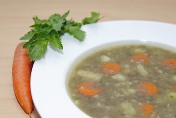 Linsensuppe