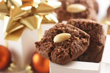 Chocolate Christmas Biscuits