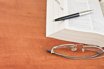 office working place