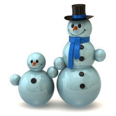 snowman family