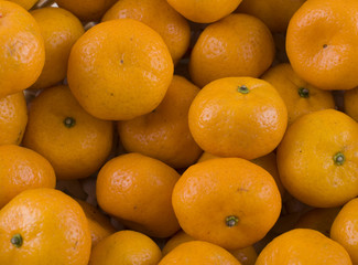 mandarin oranges close up