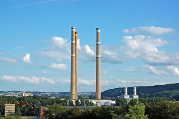 Obraz premium Das einstige Wahrzeichen von Gera