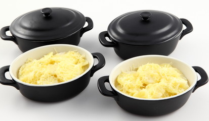 Mini-cocottes de gratin dauphinois