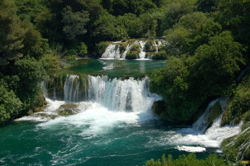 Wodospady Krka - Chorwacja © Darios