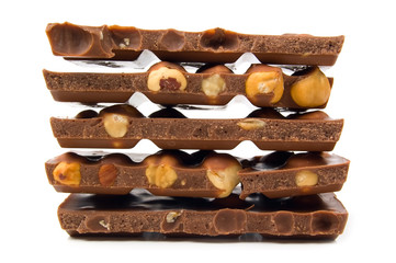 Hazelnut and chocolate