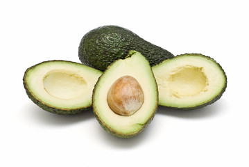 Aguacates nutritivos.