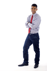 Fototapeta premium Young Casual Looking Business Man