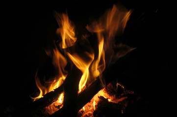 Textura de fuego 02
