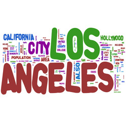 Obraz premium los angeles 3