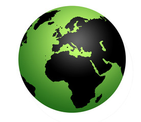 Globe vert