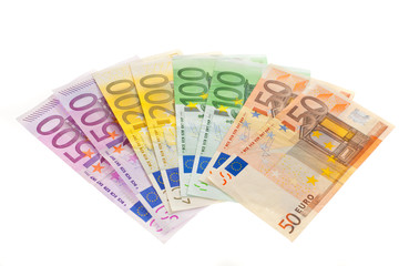 Geld der europ&auml;ischen Union. Euro W&auml;hrung