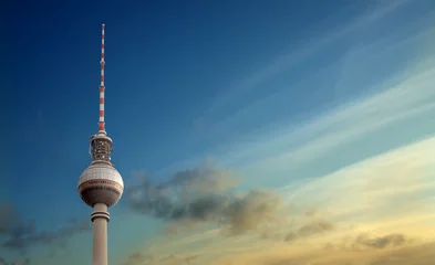 Foto op Canvas tv tower © olly