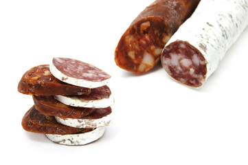 spanish chorizo and salami