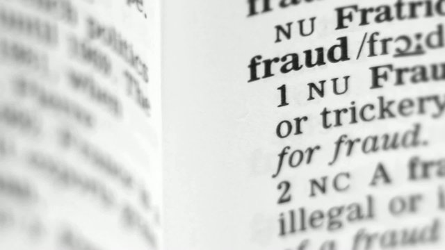 Dictionary Definition - Fraud