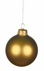Christmas ball isolated on white
