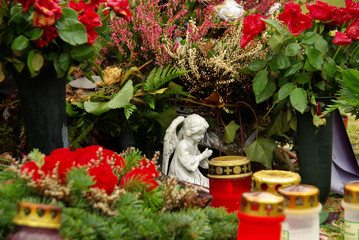 Friedhofsgesteck - floral arrangement cemetery 13