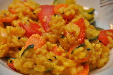 Indische Reispfanne