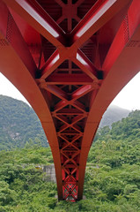 Red bridge, Taiwan