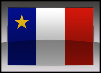 Flag of Acadia (New France of America)