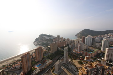 Obraz premium Benidorm, La Cala