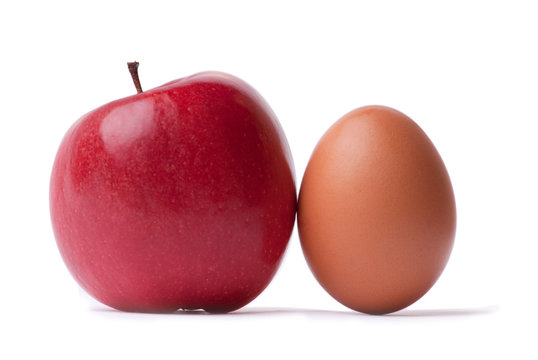 Apfel und Ei