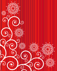 Striped  christmas background