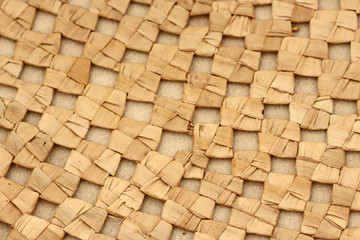 natte artisanale fibres végétales